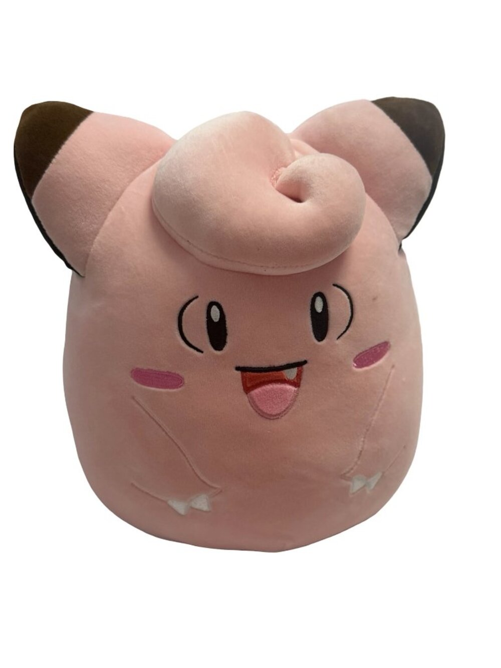 2024 Pokémon Clefairy Plush Pink Fairy Type Stuffed Animal Nintendo GAME FREAK